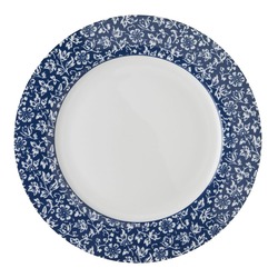 Tallerken Middag 26cm. Laura Ashley  Allysum Blå/Hvit - Laura Ashley 