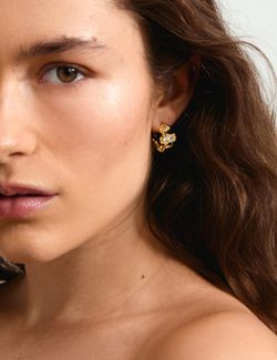 Sunset Øreringer Gull - Pilgrim