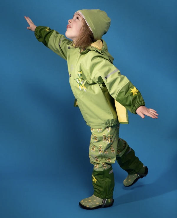 Kattnakken Plask Regnsett Superhelt