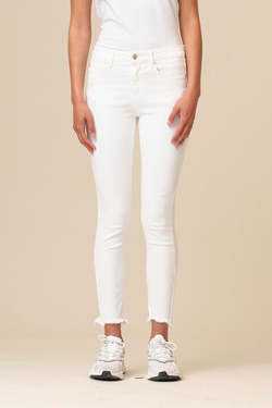 Alexa Jeans White Hvit - Ivy