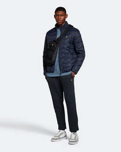 Crest Quilted Jacket  DARK NAVY - Lyle & Scott