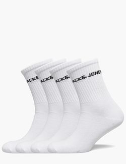 Basic logo Tennissock  Hvit - Jack & Jones Junior