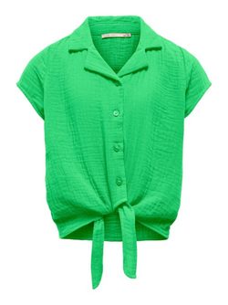 Thyra capsleeve knot shirt Grønn - Kids Only 