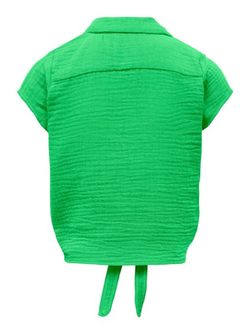 Thyra capsleeve knot shirt Grønn - Kids Only 