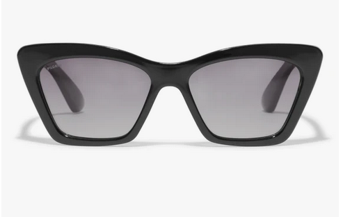 Dakota katteøyne solbriller Svart - Pilgrim