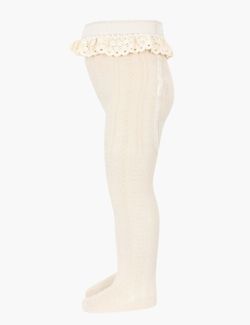 Ruby tights lace ecru - MP 