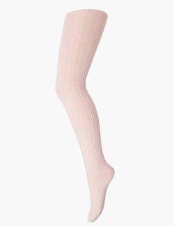 Cotton rib tights Rose Dust - MP 