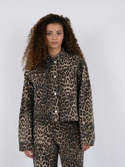 Emilia leopard jacket Leopard - Neo noir