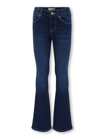 Royal reg flared jeans Dark Denim Blue - Only
