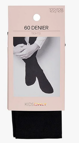 Saga 2-pack 60 den tights  black - KidsOnly 