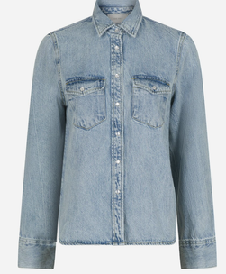 Roger denim Shirt Smoke Blue - Neo noir