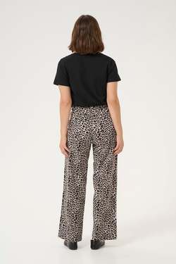 Leonora HW denim jeans Leopard - Kaffe Clothing