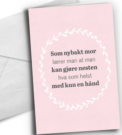 Som Nybakt mor... Rosa - Happystar