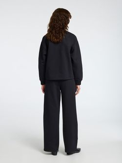 Gia HW wide pant  black - Selected femme