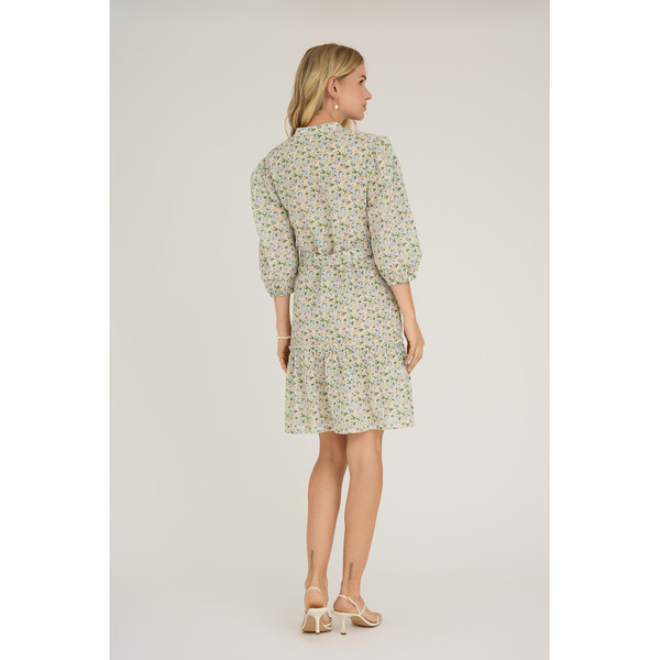 Kate Dress Rose/Mint - A-view
