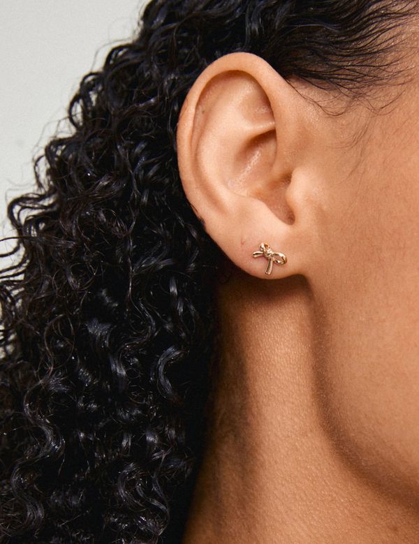 Lysandra Øredobber Gull - Pilgrim