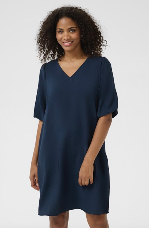 Ellen Dress Marine - Kaffe Clothing