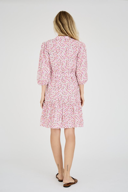 Kate Dress Rose/Pink - A-view