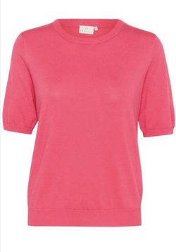 Lizza O-neck Pullover Raspberry  - Kaffe Clothing