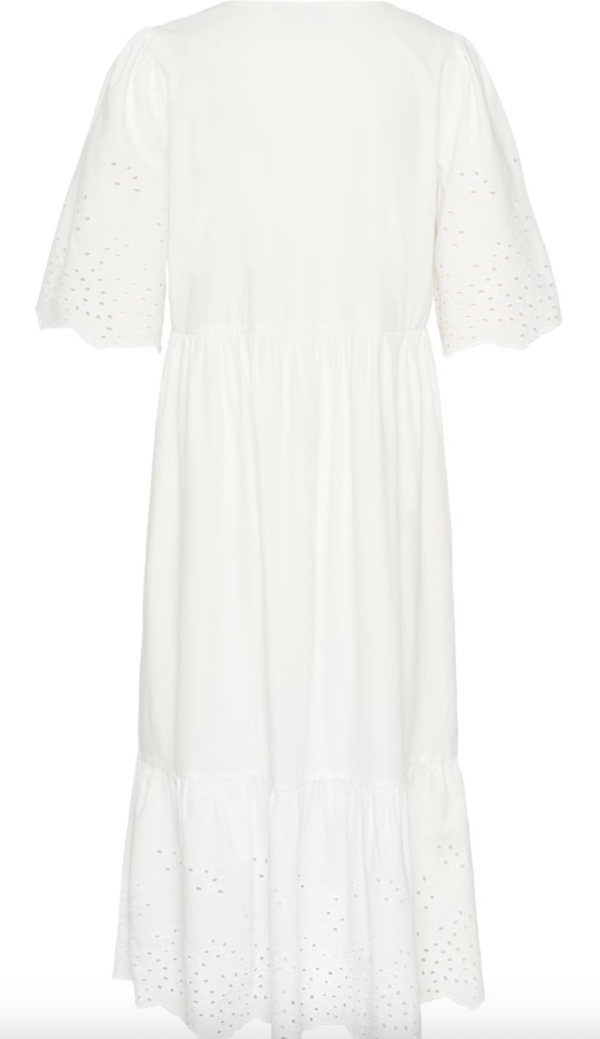 Louisa Midi Dress Chalk - Kaffe Clothing